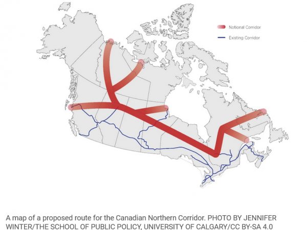 A 'northern corridor' to put Canada back on the map