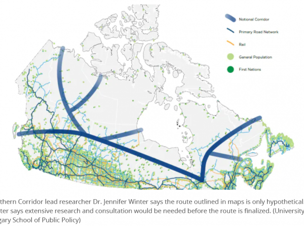 Federal transport minister calls proposed $100B Northern Corridor 'an appealing concept'