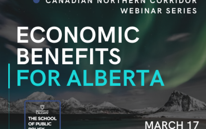 Implications of an Infrastructure Corridor for Alberta’s Economy